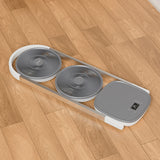 Double head folding fan