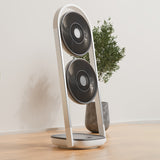 Double head folding fan